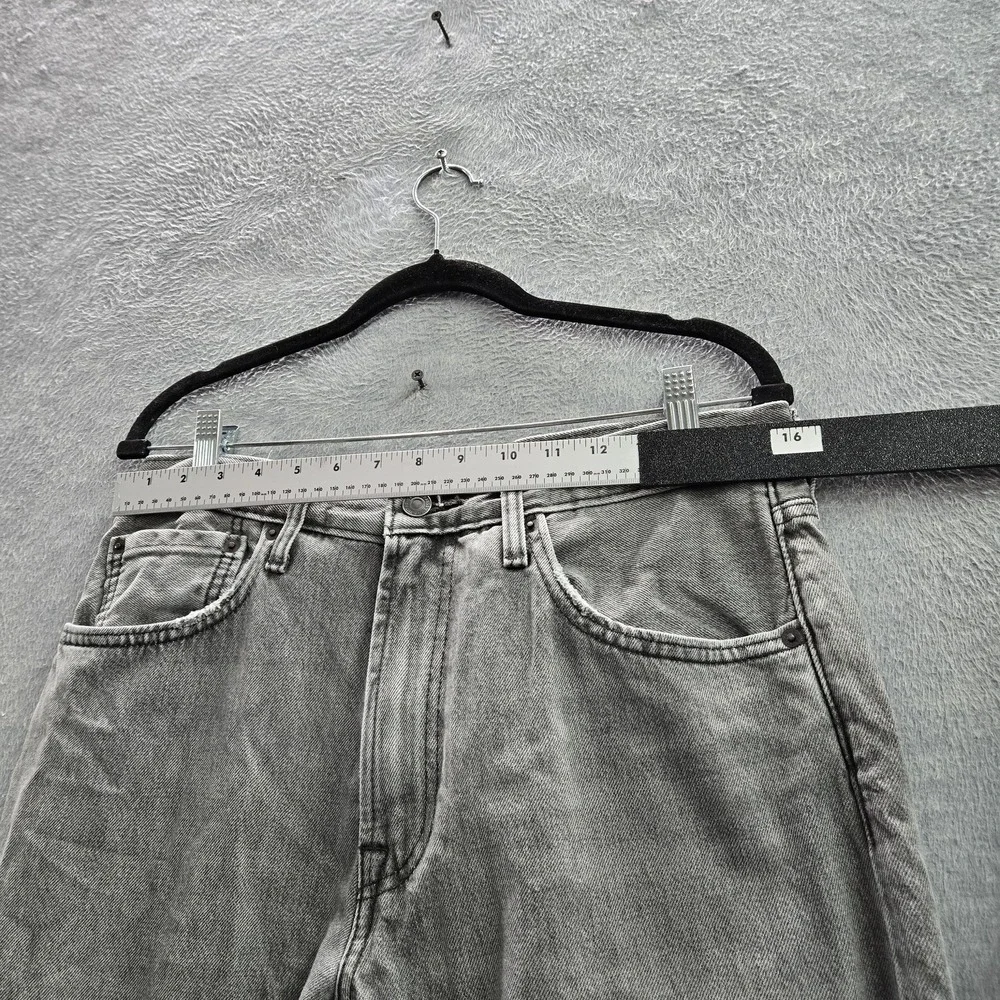 Levi's 551 z Men Jeans 32X34‎ Gray Denim Premium Authentic Straight Fit 30
